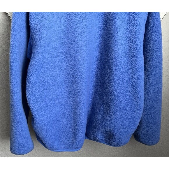 Vintage Patagonia Women’s 12 Full Zip Fleece Jacket Blue - Made in USA - Picture 8 of 8